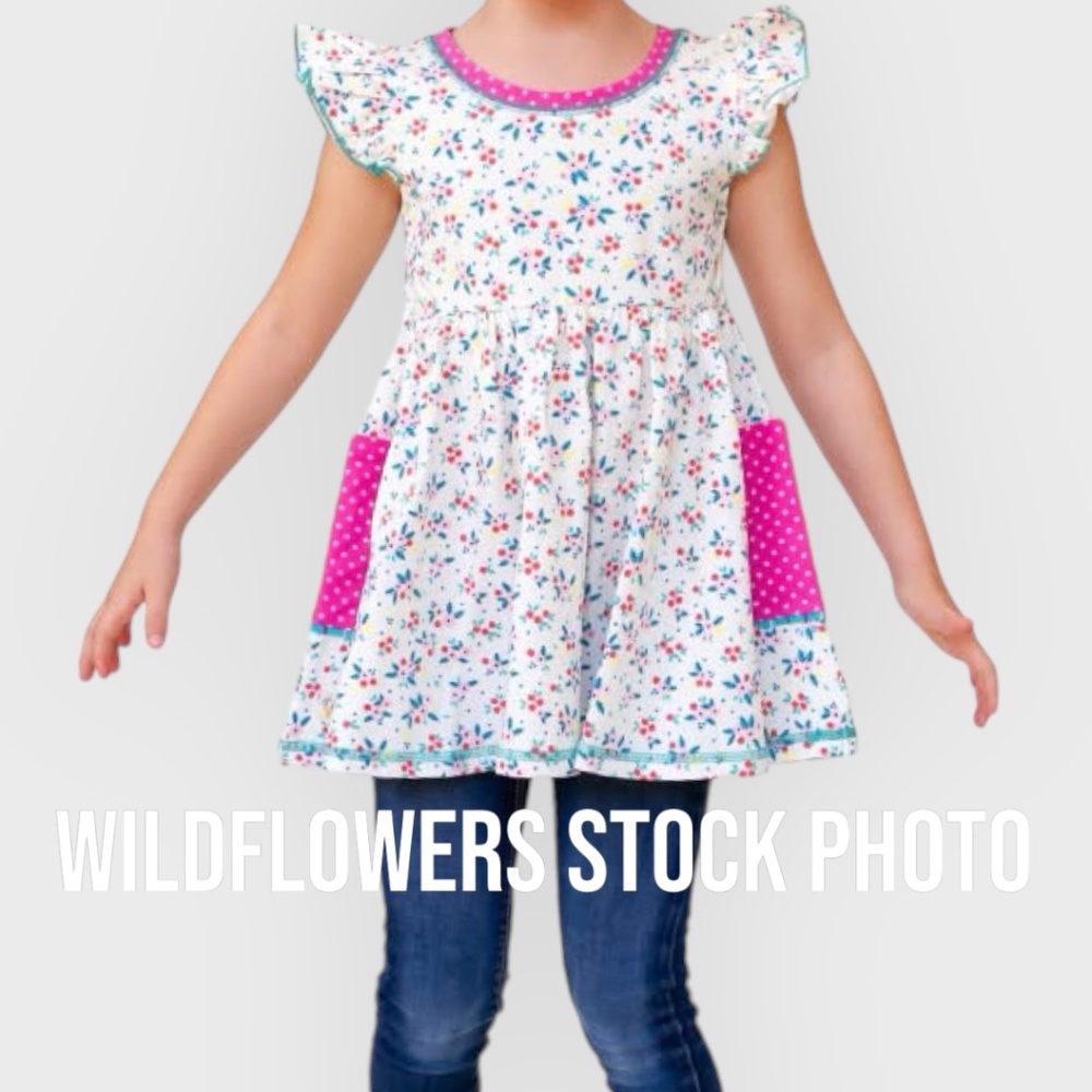 Wildflowers Clothing Pocket Full of Posies Top. Size 6. Brand NEW without tags. - Picture 3 of 3